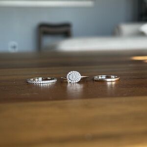 Sterling Silver Ring Set